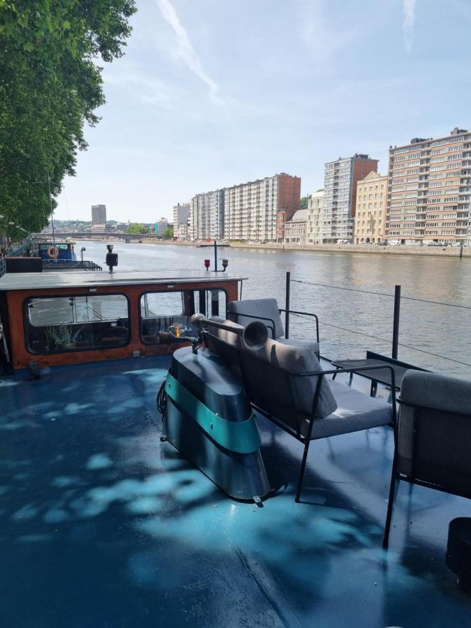 La Cabine Du Capitaine Liege Bagian luar foto
