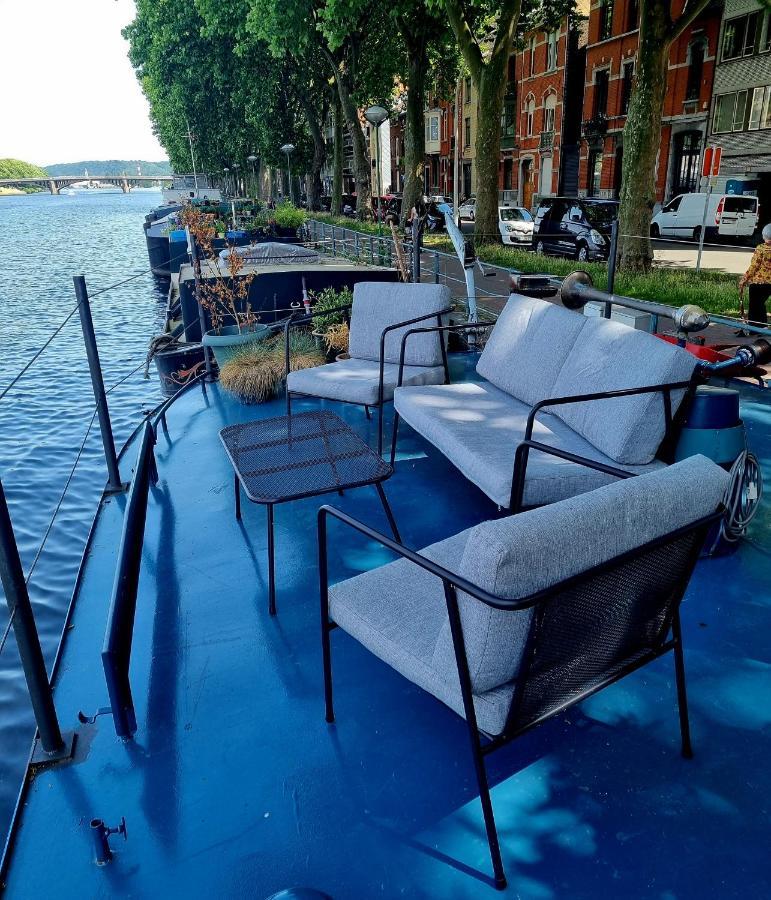 La Cabine Du Capitaine Liege Bagian luar foto