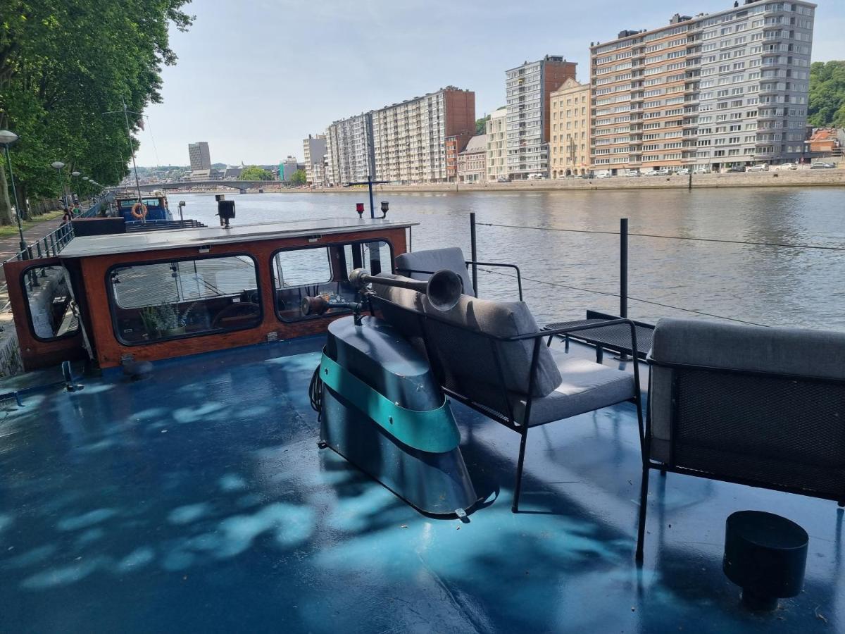 La Cabine Du Capitaine Liege Bagian luar foto
